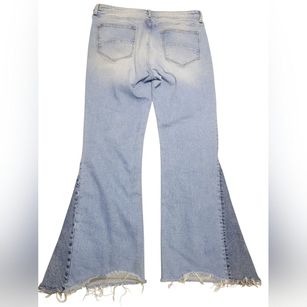DRIFTWOOD Light Blue Wide Leg Jeans - Picture 2 of 4